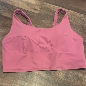 Lululemon Pink Sports Bra Intimates & Sleepwear